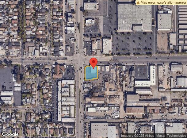  2010 E South St, Long Beach, CA Parcel Map