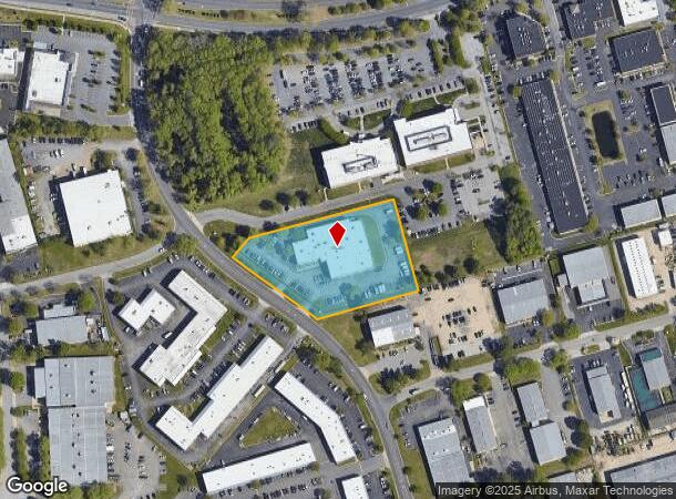  1223 Executive Blvd, Chesapeake, VA Parcel Map