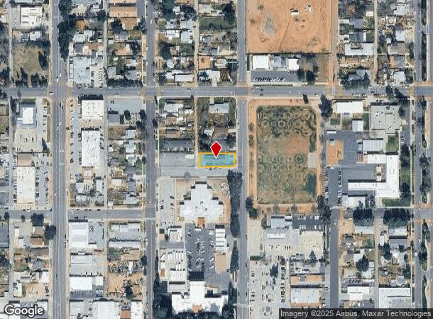 552 E Seventh St, Beaumont, CA Parcel Map