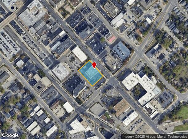  318 E Main St, Lexington, KY Parcel Map