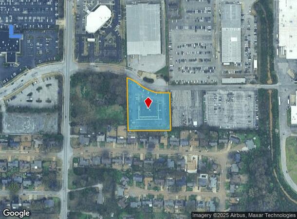  7865 Educators Ln, Memphis, TN Parcel Map