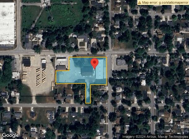  701 W State St, Saint Johns, MI Parcel Map