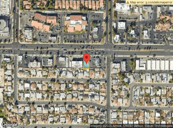  3013 W Sahara Ave, Las Vegas, NV Parcel Map