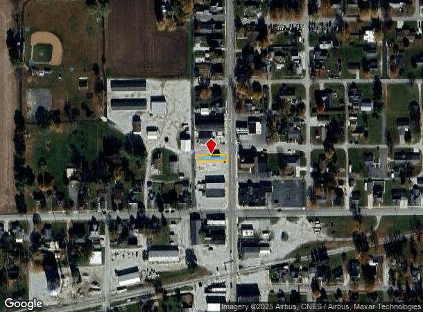  117 N Washington St, Swayzee, IN Parcel Map