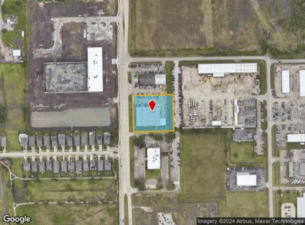  2801 Sens Rd, La Porte, TX Parcel Map