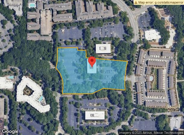  47 Perimeter Ctr E, Atlanta, GA Parcel Map