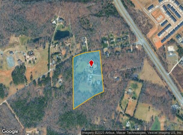 5555 Dogwood Blvd, Kannapolis, NC Parcel Map