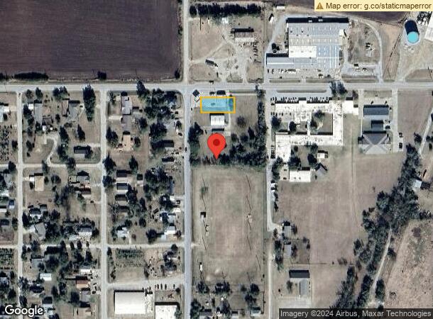  614 N Central, Billings, OK Parcel Map