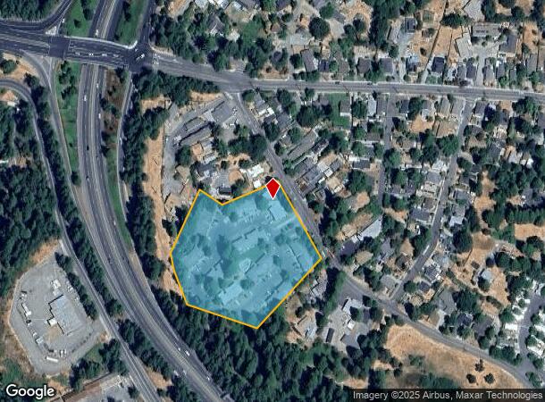  536 Whiting St, Grass Valley, CA Parcel Map