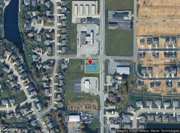  Spring Lake Dr, Trafalgar, IN Parcel Map