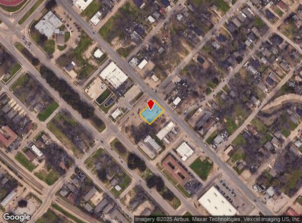  2305 S 2Nd Ave, Dallas, TX Parcel Map