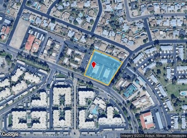  4677 S Lakeshore Dr, Tempe, AZ Parcel Map