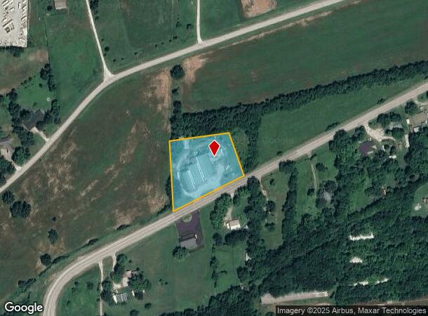  1764 W Buchanan St, Prairie Grove, AR Parcel Map
