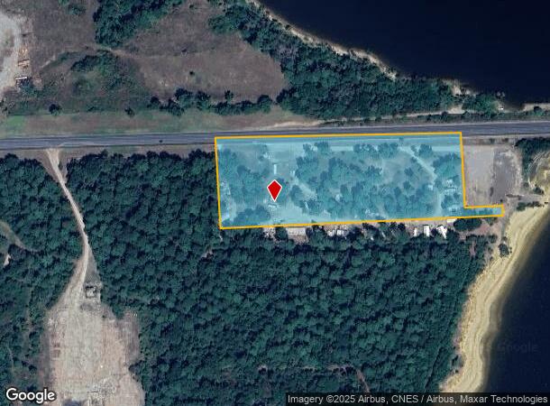 15536 E State Highway 103, Huntington, TX Parcel Map