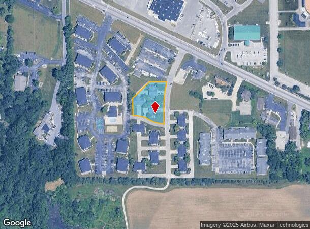 2801 N Everbrook Ln, Muncie, IN Parcel Map