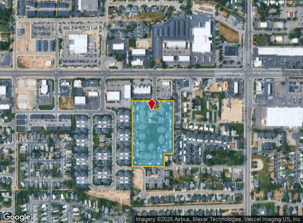  1436 N Cormorant Pl, Boise, ID Parcel Map