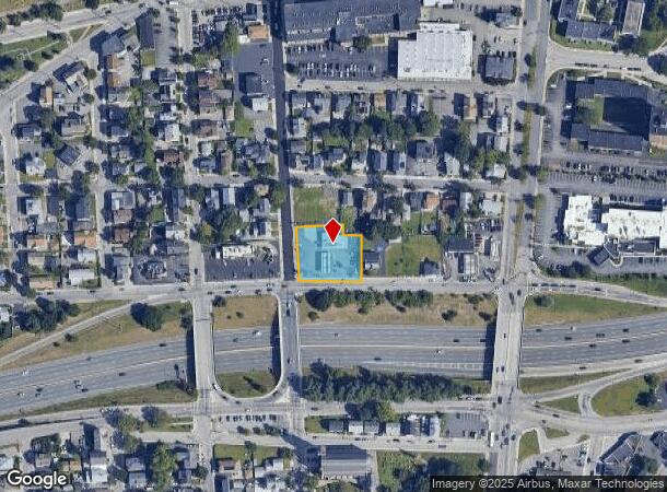  71 Cedar St, Pawtucket, RI Parcel Map