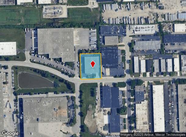  700 W Belden Ave, Addison, IL Parcel Map