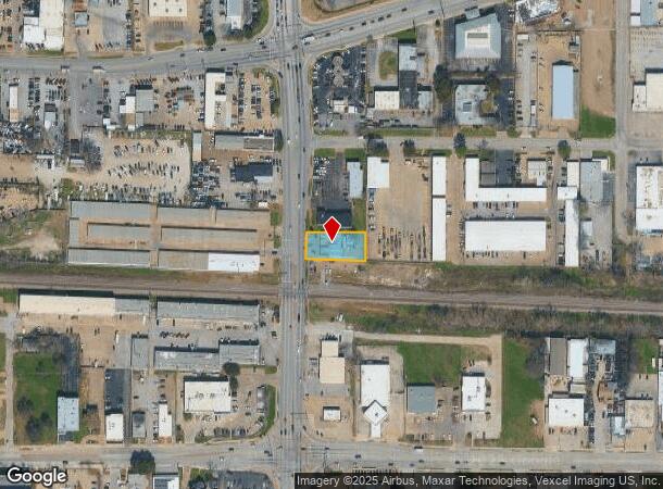  101 N Collins St, Arlington, TX Parcel Map