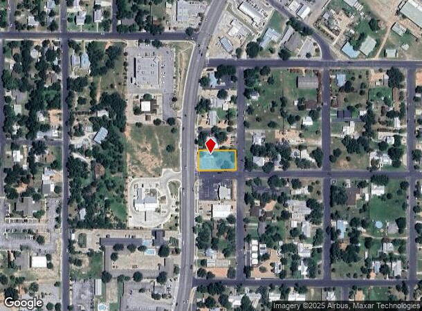 709 S Adams St, Fredericksburg, TX Parcel Map