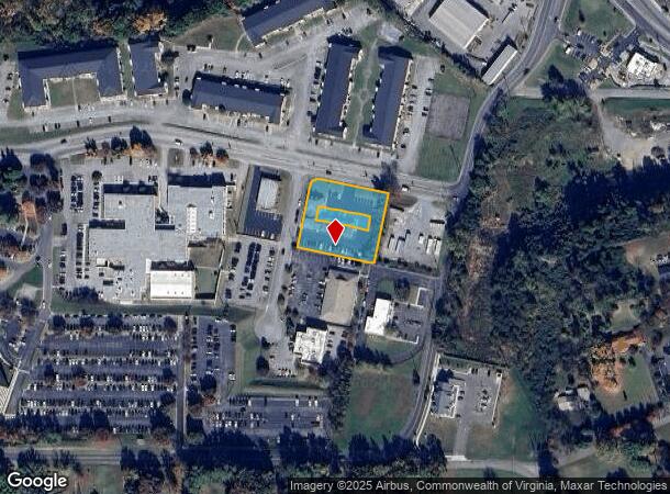  1932 Braeburn Dr, Salem, VA Parcel Map