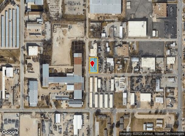2612 W Waggoman St, Fort Worth, TX Parcel Map