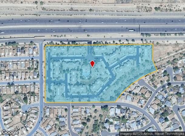 4545 W Beardsley Rd, Glendale, AZ Parcel Map