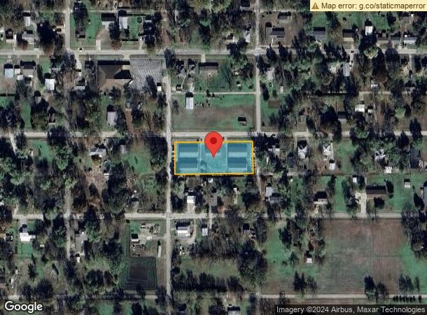  801 E 7Th St, Cherryvale, KS Parcel Map