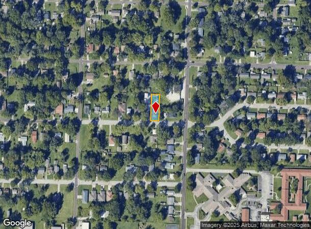  2517 W Page St, Springfield, MO Parcel Map