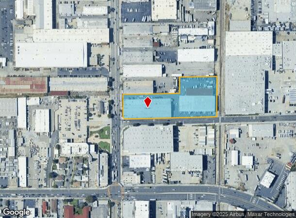 3876 S Santa Fe Ave, Vernon, CA Parcel Map