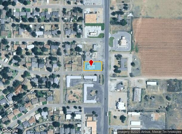 1921 Hall Ave, Littlefield, TX Parcel Map