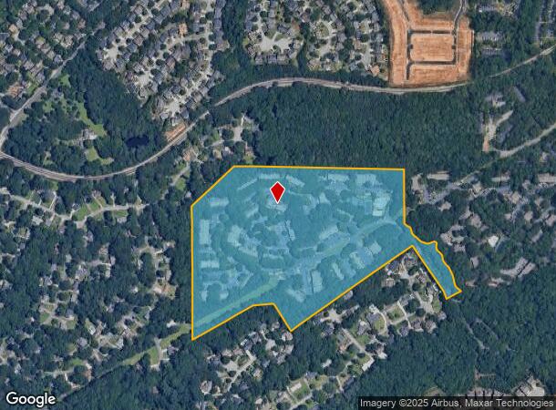 3200 Spring Hill Pky Se, Smyrna, GA Parcel Map