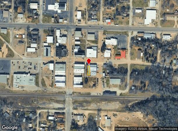  122 E Frank St, Grand Saline, TX Parcel Map