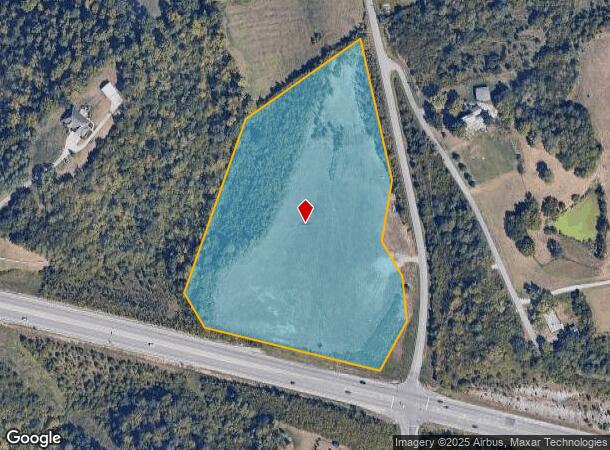  1618 Poplar Ridge Rd, Alexandria, KY Parcel Map