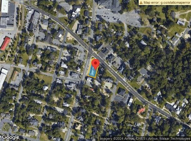  22-24 S Zetterower Ave, Statesboro, GA Parcel Map