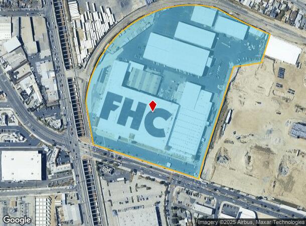 2323 Firestone Blvd, South Gate, CA Parcel Map