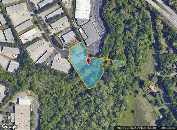  3600 Burnette Park Dr, Suwanee, GA Parcel Map