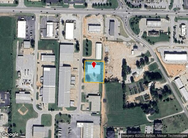  224 Industrial Cir E, Tontitown, AR Parcel Map