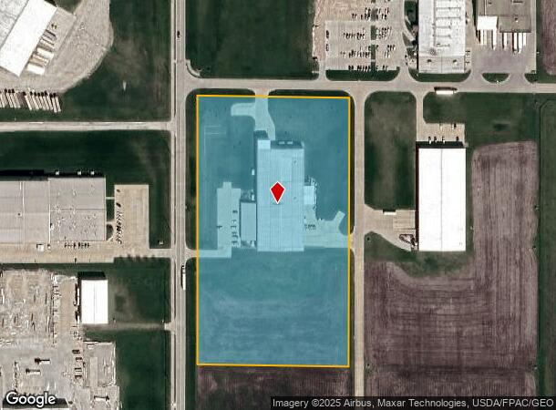 420 N Iris Rd, Mount Pleasant, IA Parcel Map