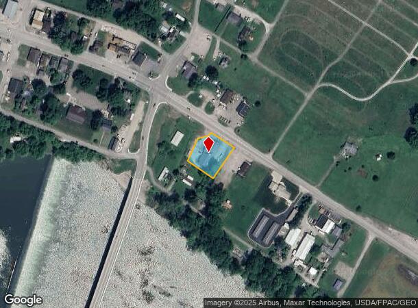 168 S Main St, Duncan Falls, OH Parcel Map