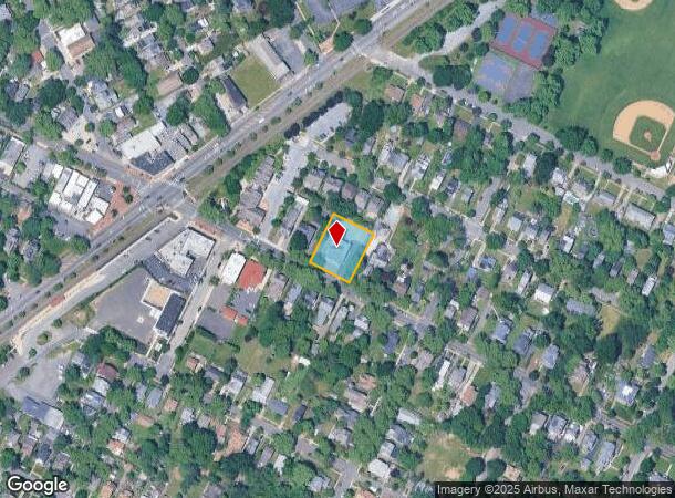613 Main St, Riverton, NJ Parcel Map
