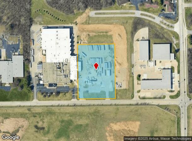  3333 Lathrop St, South Bend, IN Parcel Map