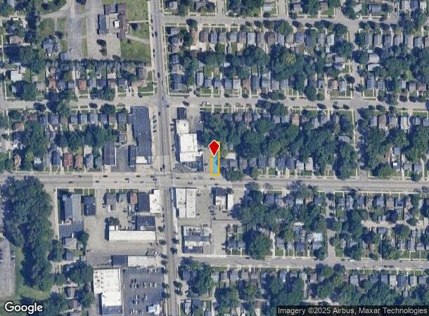  817 Burton St Se, Grand Rapids, MI Parcel Map