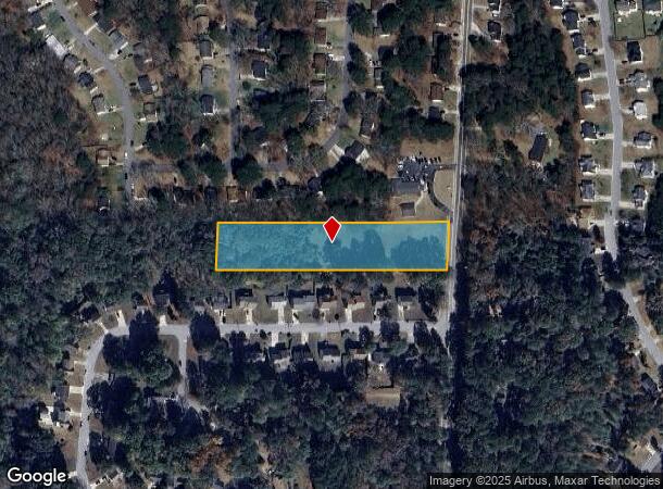 6995 Connell Rd, Fairburn, GA Parcel Map