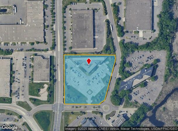 7101 Northland Cir N, Minneapolis, MN Parcel Map