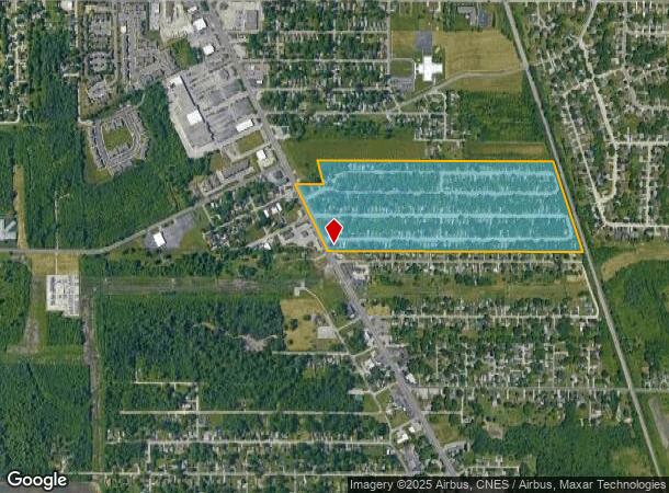  4141 Dixie Hwy, Saginaw, MI Parcel Map