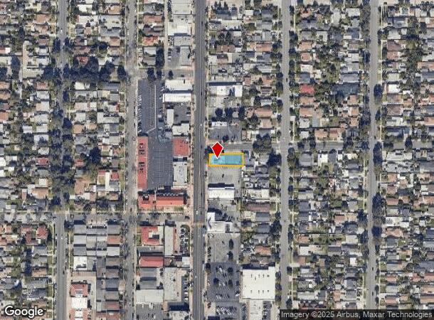  1403 S Main St, Santa Ana, CA Parcel Map