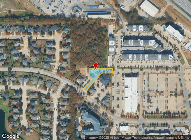  2717 Wind River Ln, Denton, TX Parcel Map