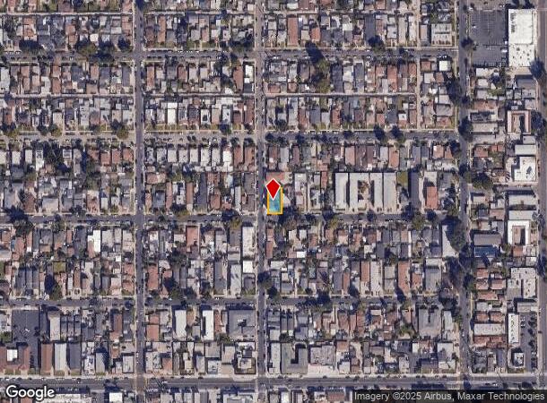  401 E 55Th St, Long Beach, CA Parcel Map