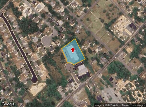  12 Travis Way, Little Egg Harbor Twp, NJ Parcel Map